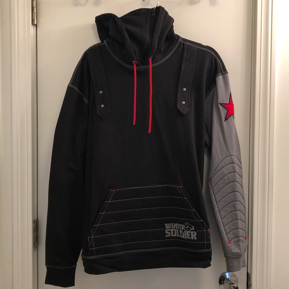 Avengers Winter Soldier C2E2 Bucky Barnes Hoodie